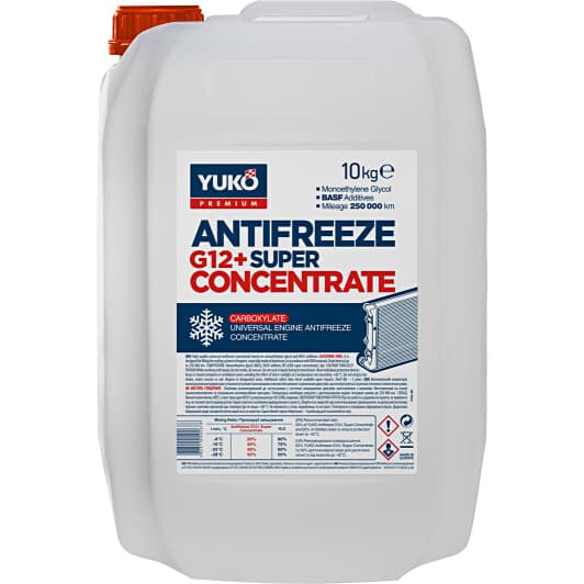 Концентрат антифриза Yuko Super G12+ красный