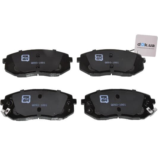Q0931001 Q-Fix Тормозные колодки