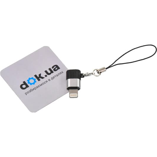 Перехідник XO NB149B XO-NB149B-BK Apple Lightning - Micro USB