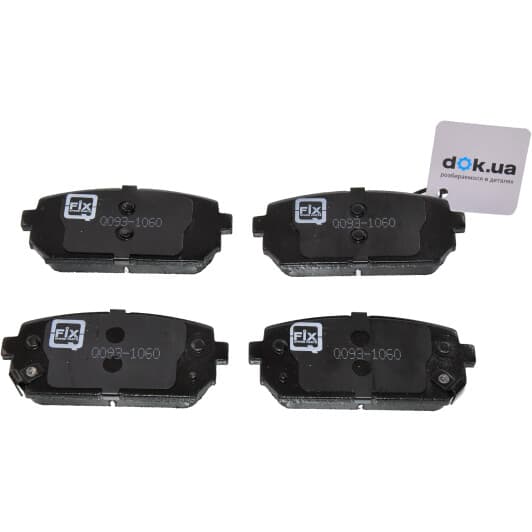 Q0931060 Q-Fix Гальмівні колодки для Kia Carens