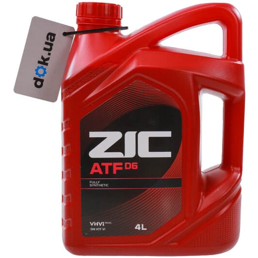 ZIC ATF Dexron 6 (4 л) трансмиссионное масло