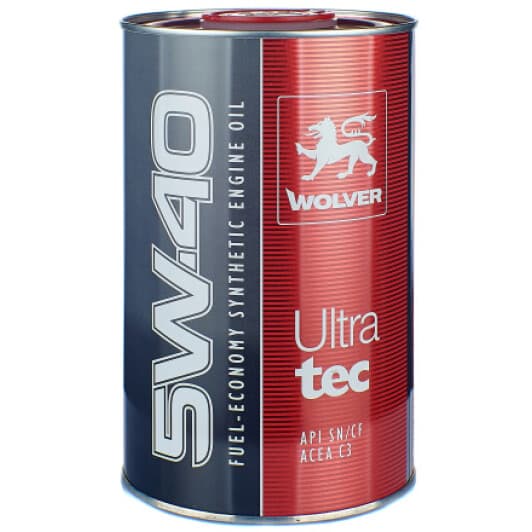 Wolver UltraTec 5W-40 (1 л) моторное масло