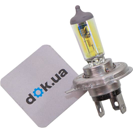 Автолампа Osram AllSeason Super H4 P43t 60 W жовта 64193ALS-01B