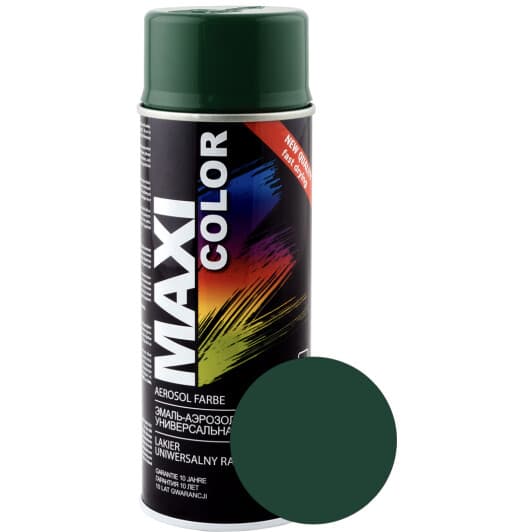 Аерозольна фарба Maxi Color зелена RAL 6005 глянсова 400 мл