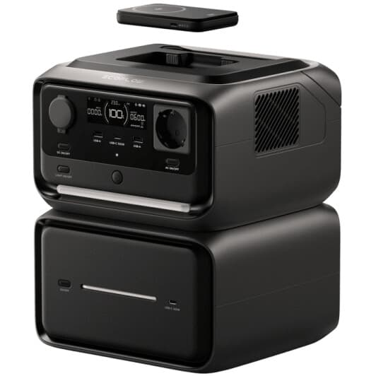 Зарядная станция EcoFlow River 3 Max Plus Wireless 600 W 858Wh