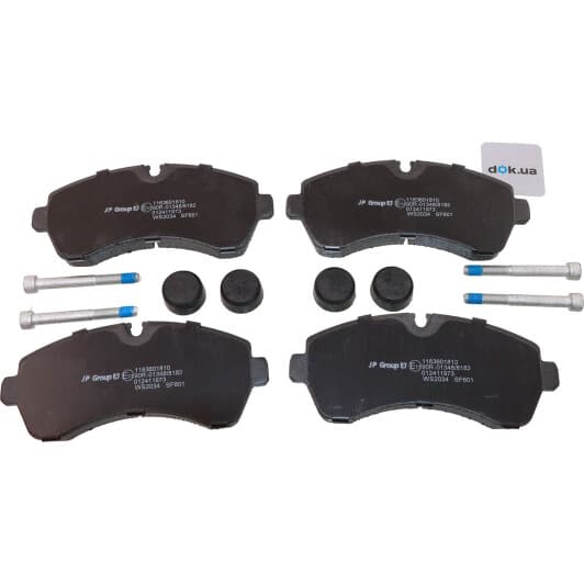 1163601810 JP Group Гальмівні колодки