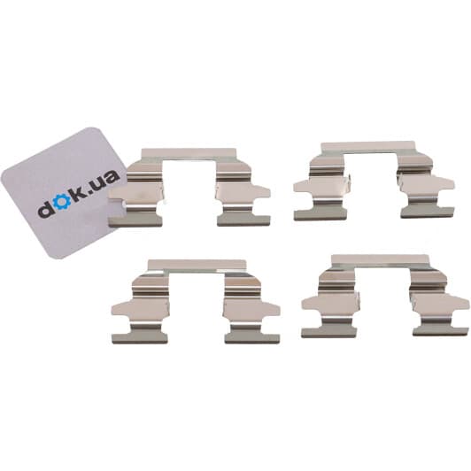 LX0446 Delphi Комплектующие дисковых тормозных колодок