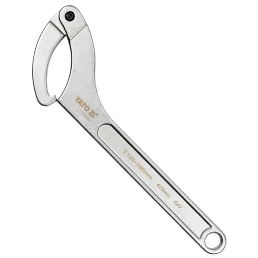 Ключ шлицевой Yato YT-01674 I-образный 120-180 мм с шарниром
