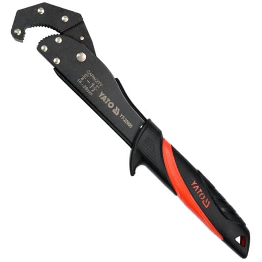 Ключ самозатискний Yato YT-22005 I-подібний 16-38 мм