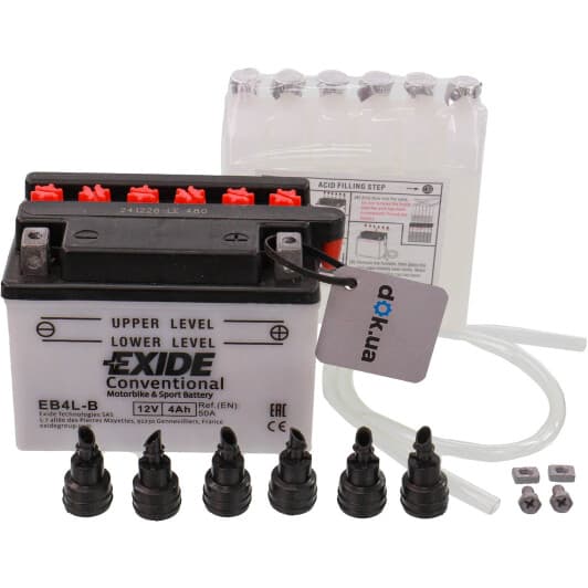 Акумулятор Exide 6 CT-4-R Conventional EB4L-B