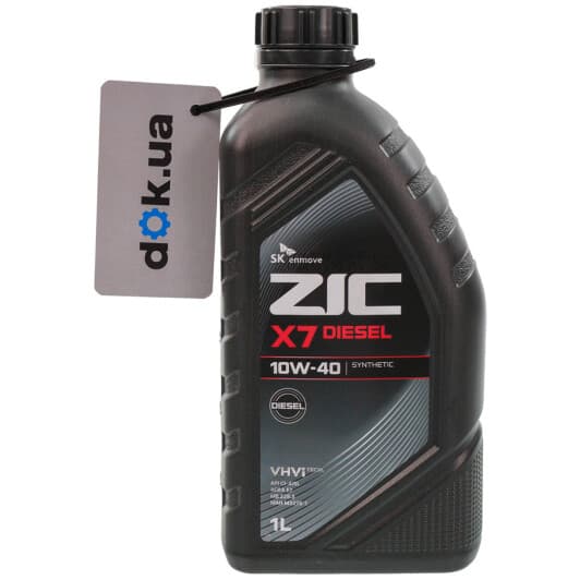 ZIC X7 Diesel 10W-40 (1 л) моторное масло