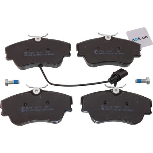 37274 A.B.S. Тормозные колодки для Volkswagen Transporter