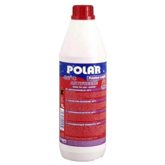 Polar Premium Long Life G12 червоний -36 °C готовий антифриз