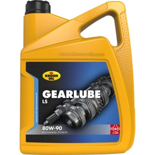 Трансмісійна олива Kroon Oil Gearlube LS GL-5 LS 80W-90 мінеральна