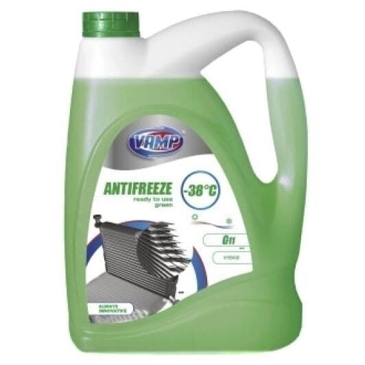 VAMP СТ G11 зелений -38 °C, 5 л (5776) готовий антифриз