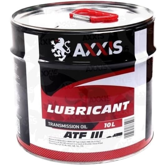 Axxis ATF III (10 л) трансмиссионное масло