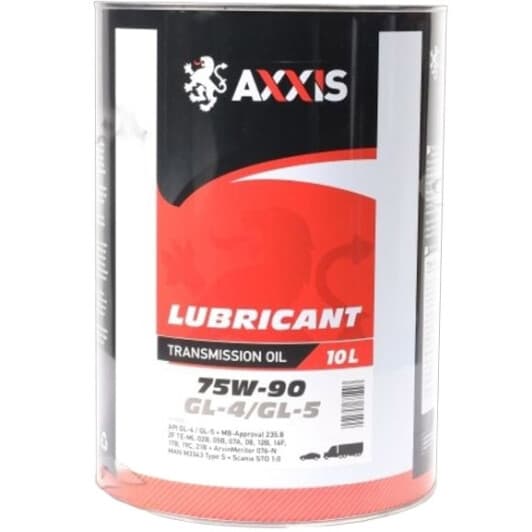 Трансмиссионное масло Axxis GL-4 / 5 75W-90 синтетическое