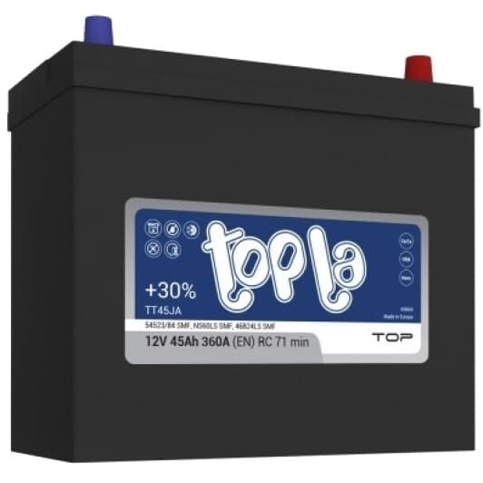 Аккумулятор Topla 6 CT-45-R Top JIS 118845