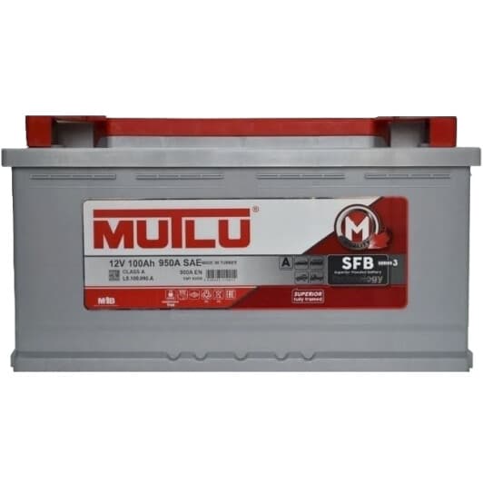 Акумулятор Mutlu 6 CT-100-R S3 L5100090A