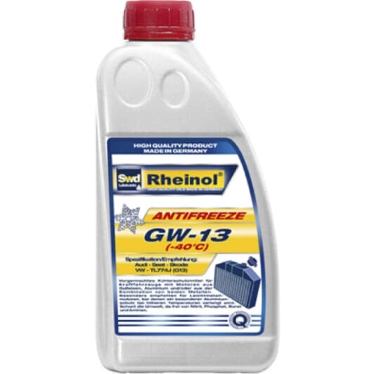 SWD Rheinol GW-13 G13 фиолетовый -40 °C готовый антифриз