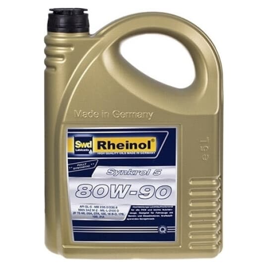 SWD Rheinol Synkrol 5 GL-5 80W-90 (5 л) трансмісійна олива
