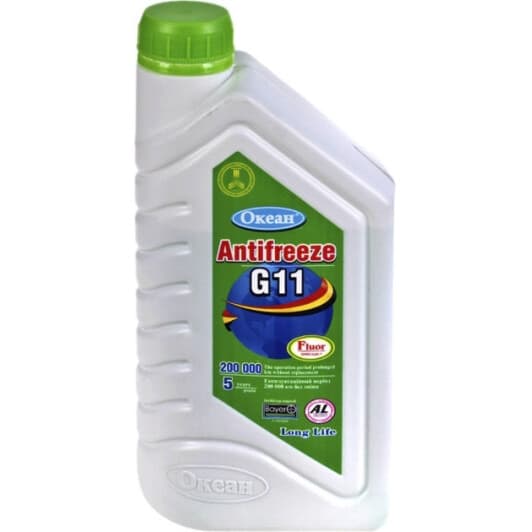 Ocean GRS-40 G11 зелений -40 °C готовий антифриз