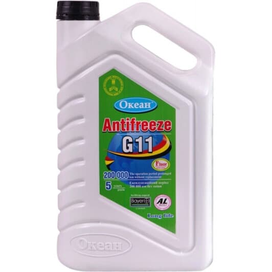 Ocean GRS-40 G11 зелений -40 °C, 5 л (1553) готовий антифриз