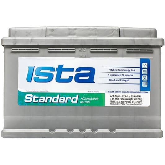 Акумулятор Ista 6 CT-77-R Standard 5237186