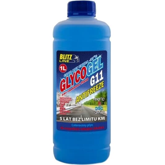 Blitz Line Glycogel G11 синий -37 °C готовый антифриз