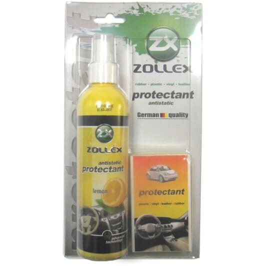Поліроль для салону Zollex Protectant лимон 240 мл (MLLE25)