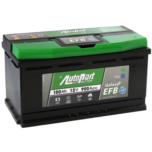 Акумулятор AutoParts 6 CT-100-R Galaxy EFB ARL100EFB
