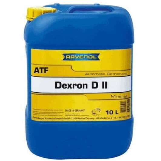 Ravenol ATF Dexron D II (10 л) трансмісійна олива