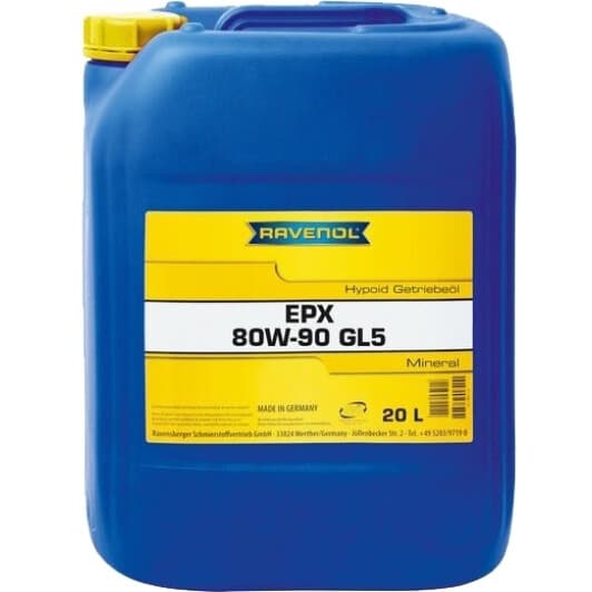 Ravenol EPX GL-5 80W-90 (20 л) трансмісійна олива