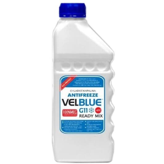 Velnord Velblue READY MIX G11 синий -40 °C готовый антифриз