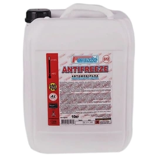 Ocean Forsage G12 червоний -40 °C, 10 л готовий антифриз