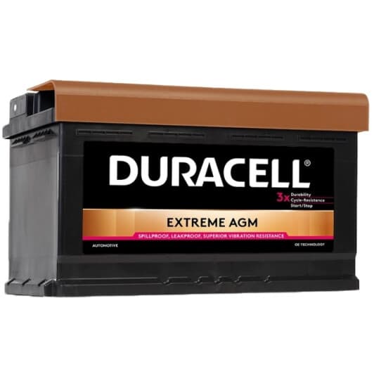 Акумулятор Duracell 6 CT-80-R Extreme AGM DE80AGM