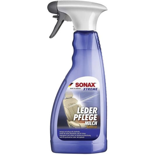 Полироль для салона Sonax Xtreme Leder Pflege Milch кожаный салон 500 мл