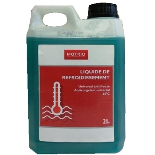 Renault / Dacia Motrio зеленый -25 °C, 2 л (8671017366) готовый антифриз