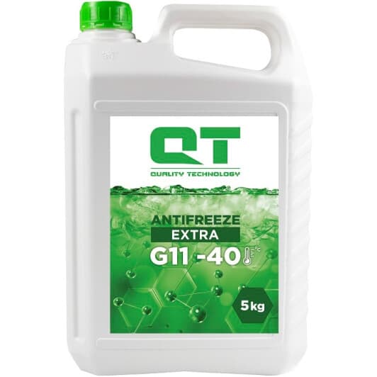 QT Extra G11 зелений -40 °C, 5 л (QT542405) готовий антифриз
