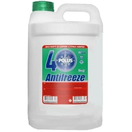 VAMP Полюс G11 зеленый -40 °C, 5 л (3719) готовый антифриз