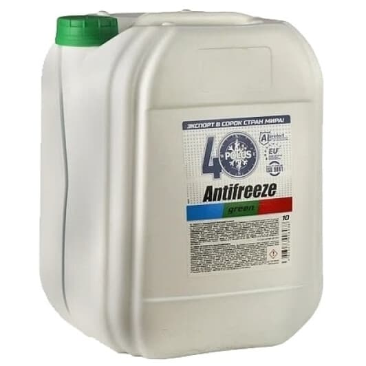VAMP Полюс G11 зелений -40 °C, 10 л (7034) готовий антифриз
