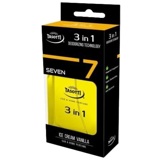 Ароматизатор Tasotti 3 in 1 Ice Cream Vanilla 50 мл