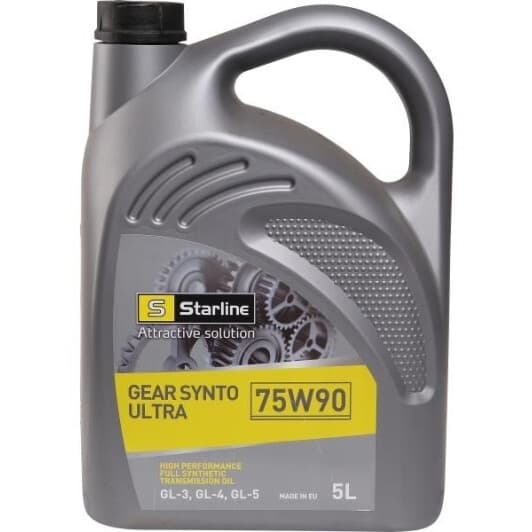Starline Gear Synto Ultra GL-3 / 4 / 5 MT-1 75W-90 (5 л) трансмиссионное масло