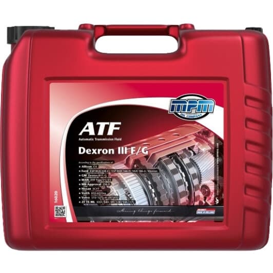 MPM ATF Dexron III F/G (20 л) трансмиссионное масло