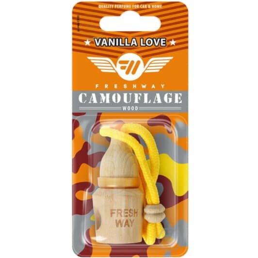 Ароматизатор Fresh Way Camouflage Wood Vanilla Love 5 мл