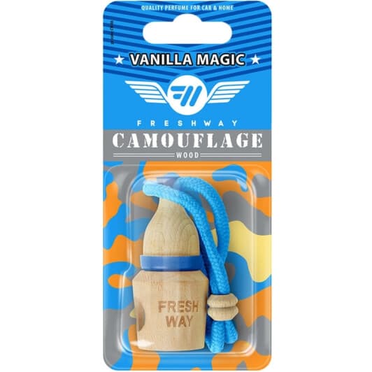 Ароматизатор Fresh Way Camouflage Wood Vanilla Magic 5 мл