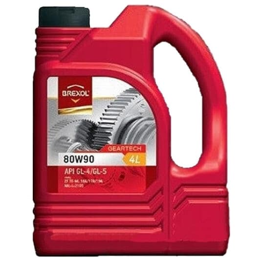 Brexol Geartech GL-4 / 5 80W-90 (4 л) трансмісійна олива