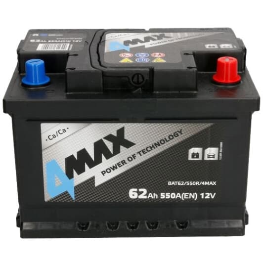 Аккумулятор 4Max 6 CT-62-R BAT62550R4MAX
