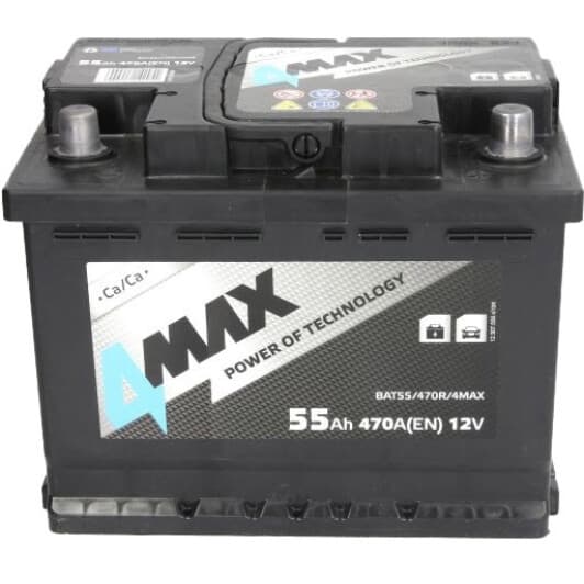 Аккумулятор 4Max 6 CT-55-R BAT55470R4MAX