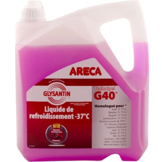 Areca Technigel G40 рожевий -37 °C готовий антифриз
